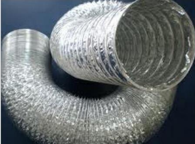 Aluminium Hoses – Flexible Aluminum Corrugated Hose with Reinforcement for Air and Water Transfer, Corrosion Resistant for Industrial Use